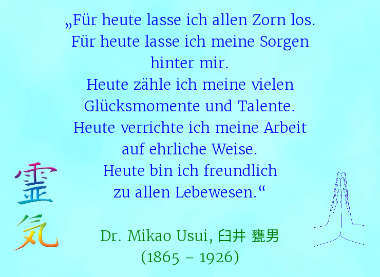 Dr. Usui, Zitat